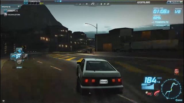 NFS: World Online (SoapBox Race World) Multiplayer Racing w/ Toyota AE86 (Hachi-Roku) смотреть онлайн