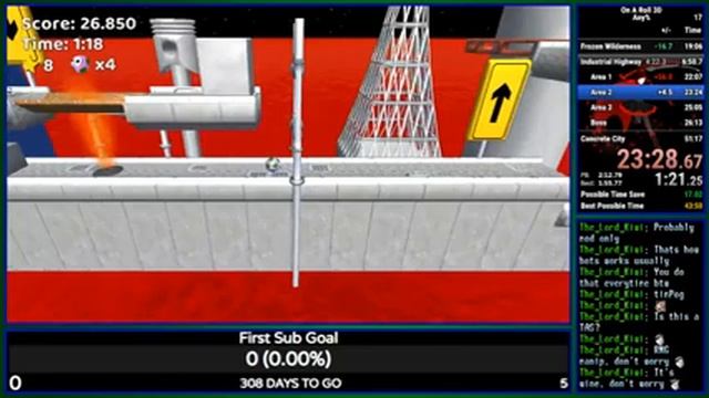 On A Roll 3D - Any% in 46:10 смотреть онлайн