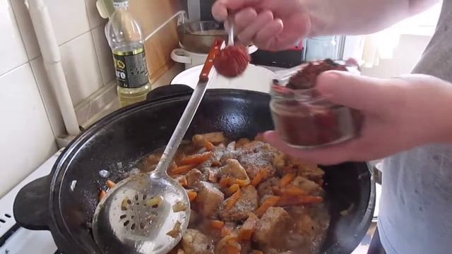 Плов из свинины по моему рецепту. смотреть онлайн