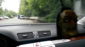 отрезанная голова в машине. Жесть!!!