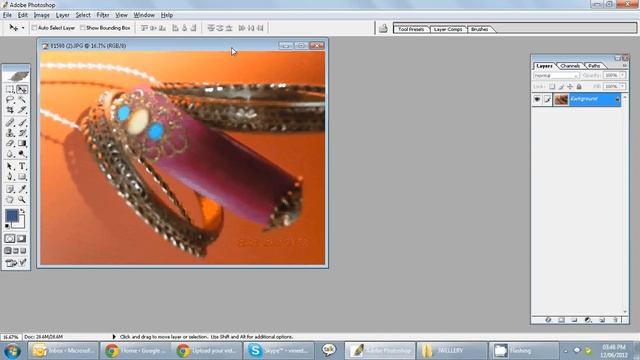 Lesson 03 Adobe Photoshop CS Tutorial Lessons Training in Hindi - Importing Images in Photoshop смотреть онлайн