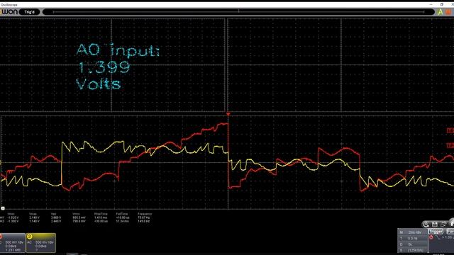 owon-vds1022i XY custom vector from atmega328p смотреть онлайн