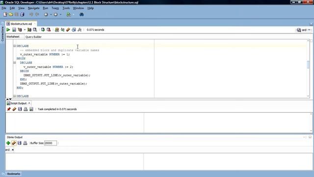 PL/SQL Block Types in Oracle Database смотреть онлайн