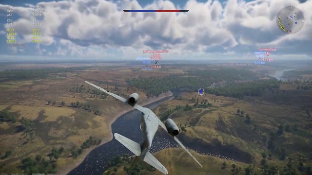 War Thunder - Me 262 A-1/U4 "Narwhal" - Kill Montage смотреть онлайн
