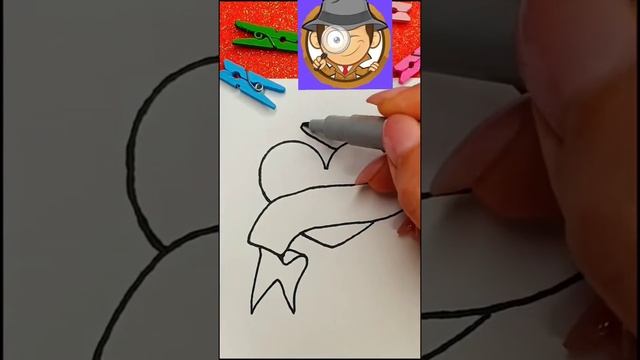 Как Правильно Нарисовать Сердце ? смотреть онлайн