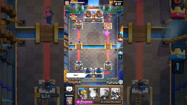 Primeira vez jogando clash Royale смотреть онлайн