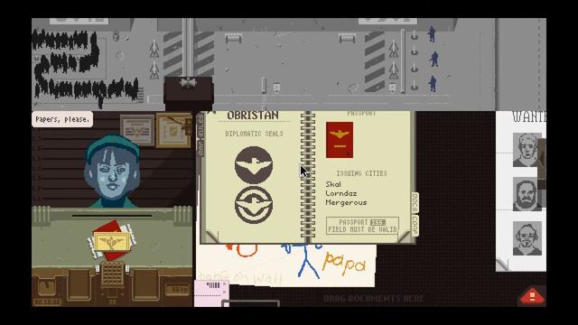 Papers, Please! Day 30 смотреть онлайн