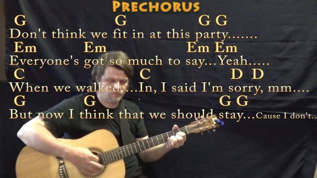 I Don't Care (Ed Sheeran) Guitar Lesson Chord Chart in G with Chords/Lyrics смотреть онлайн