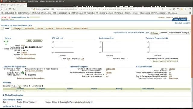 Activando el Database Control de Oracle 11g en Oracle Linux 6.7 смотреть онлайн