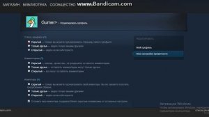 Как скрыть профиль и инвентарь в Steam