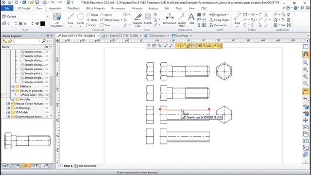 T-Flex CAD 15 English - Lesson 35/99 - Custom Libraries смотреть онлайн