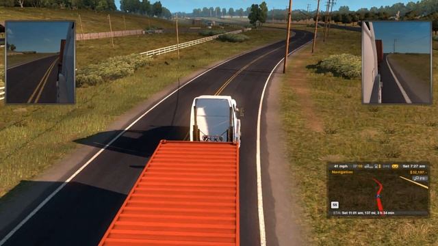 American Truck Simulator White Noise : Volvo VNL 670 смотреть онлайн
