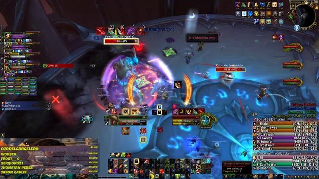 WoW Shadowlands 9.1 | Guerrero Armas | Sagrario de Dominación | Vestigios de Ner'zhul Heroico ?? смотреть онлайн