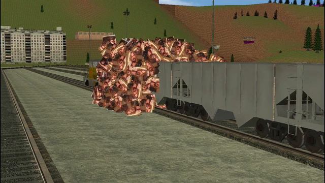 GMOD: Train Crashes смотреть онлайн