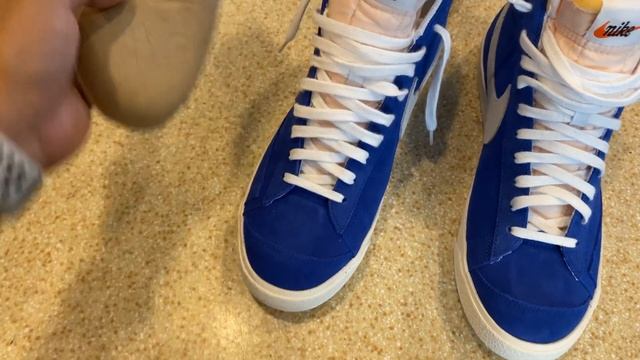 NIKE BLAZER MID ‘77 SUEDE смотреть онлайн