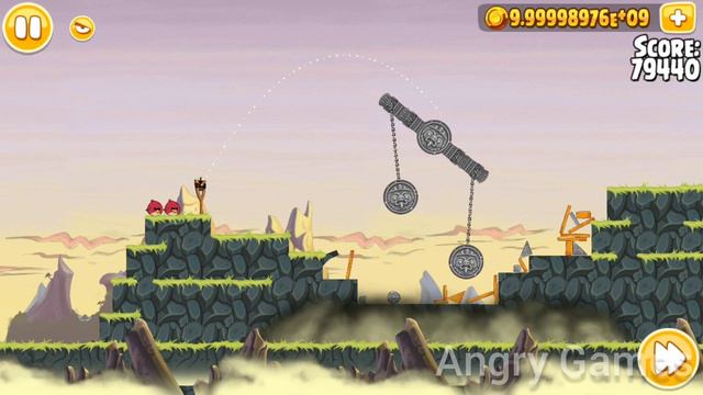 Angry Birds Seasons 3 Stars South Hamerica 6 Level смотреть онлайн