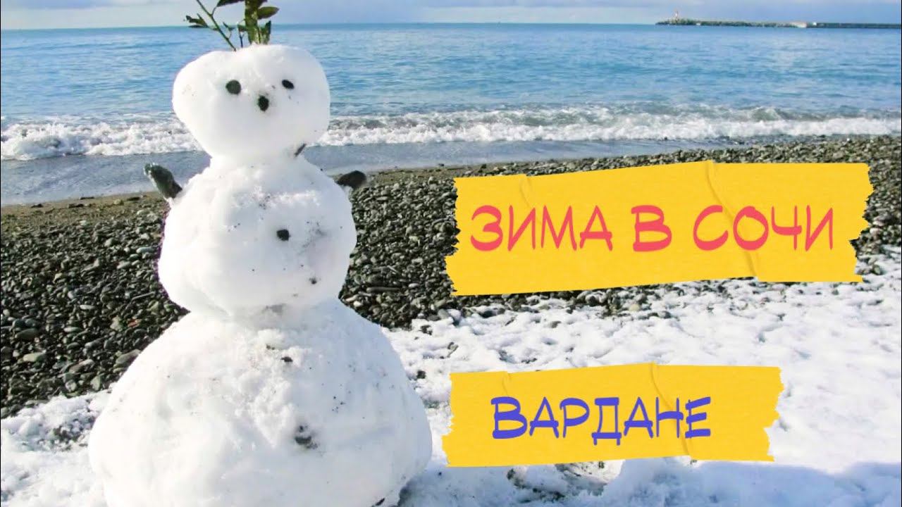 Зима в Сочи. Вардане засыпает снегом! 14 февраля 2023. смотреть онлайн
