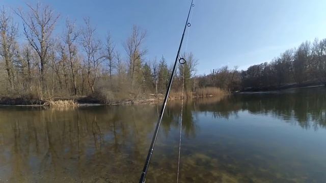 Рыбалка на 3 часа. Река Оскол ловлю на микроджиг самодельными приманками в марте смотреть онлайн