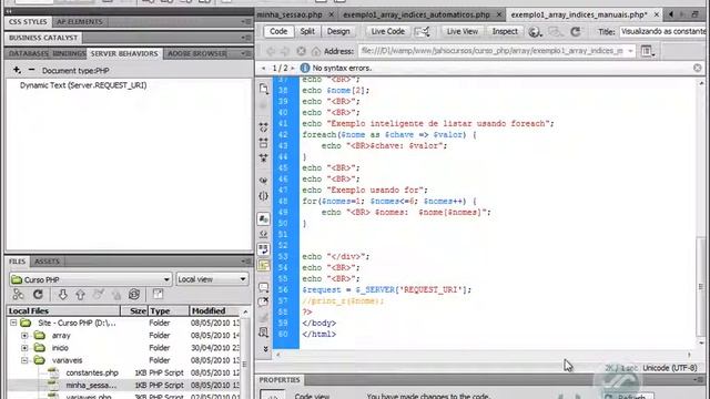 Curso PHP - 20 Criando array com explode através de uma superglobal server смотреть онлайн