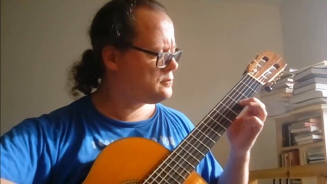 Study 3 in D flat major in open D tuning смотреть онлайн