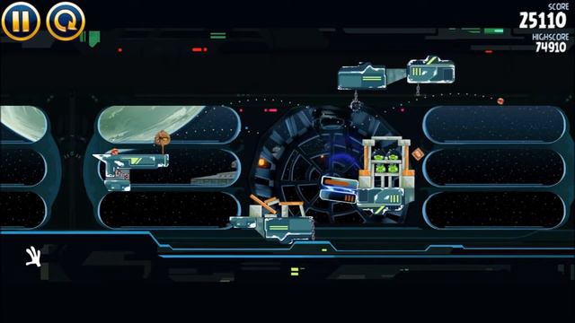 Angry Birds Star Wars 3 Star Walkthrough 6-16 смотреть онлайн