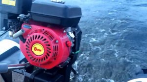 Самодельный лодочный мотор болотоход 6.5 лс
