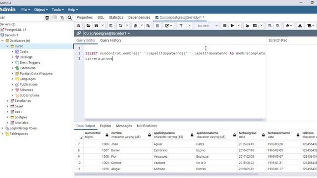 Case When en PostgreSQL- Mostrar cantidad ($$) de beca a recibir depende del promedio del alumno. смотреть онлайн