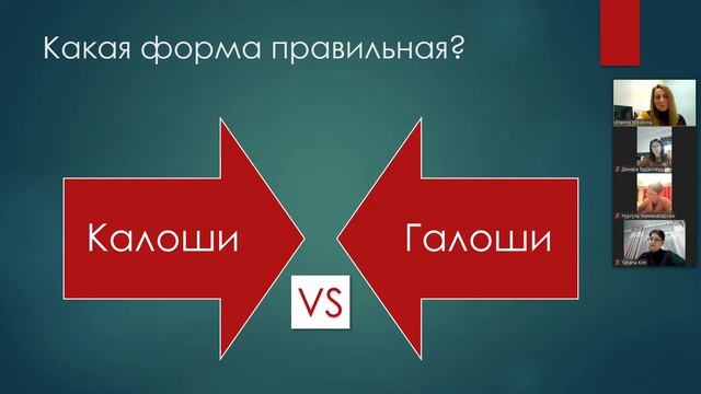 Мастер-класс по Русскому языку № 7, Тема: «Забавная этимология- интерактивная игра» смотреть онлайн