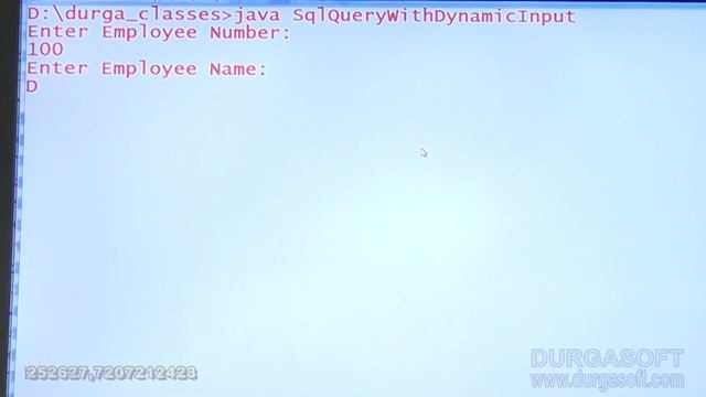 Adv Java || JDBC Session - 46|| JDBC - App -5 & 6 : Formatting Sql Queires with Dynamic Input смотреть онлайн