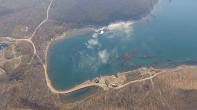 бухта Труда, Владивосток, остров Русский смотреть онлайн
