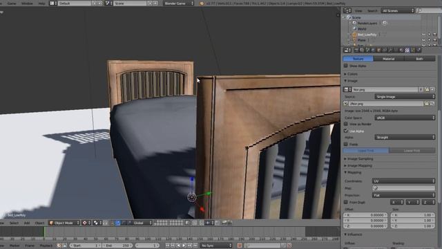 Importing and Basic Material - Blender Game engine смотреть онлайн