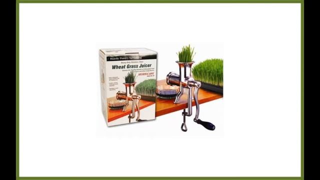 Handy Pantry HJ Hurricane Stainless Steel Manual Wheatgrass Juicer Review смотреть онлайн