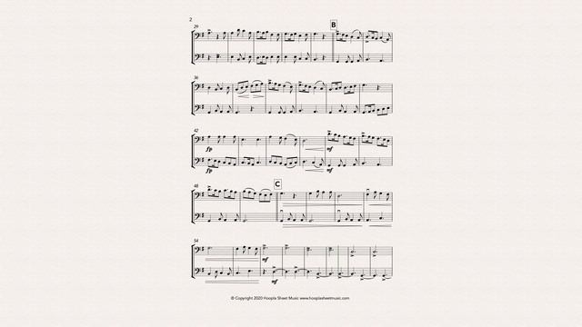 Au clair de la lune médiévale (Cello Duet) смотреть онлайн