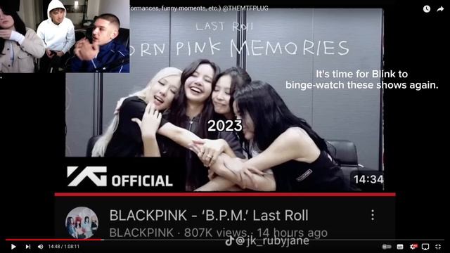 BLACKPINK TIKTOK COMPILATIONS V18 PART 1 | REACTION
