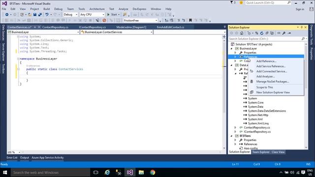 Entity Framework - Insert Update Delete View data in SQL Server using Three Tier | FoxLearn смотреть онлайн