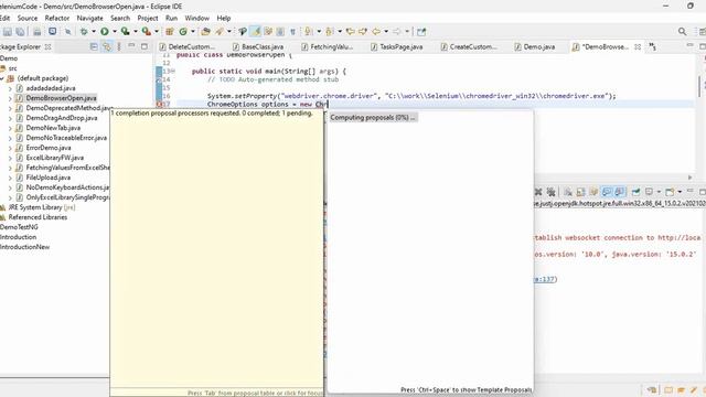 How to resolve selenium ConnectionFailedException: Unable to establish connection to localhost? смотреть онлайн