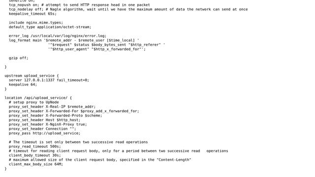 Does nginx allow an upstream server to respond to and close a request before it has finished? смотреть онлайн