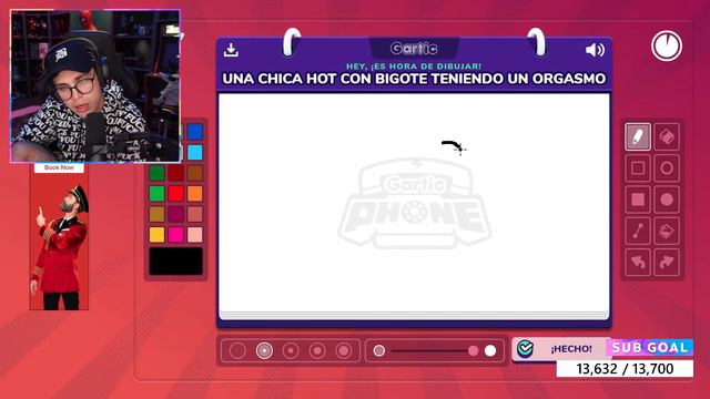 JuanSGuarnizo juega Gartic Phone con Neph, Ded, Nuvia, Ama, Rivers, Larry y Filis смотреть онлайн