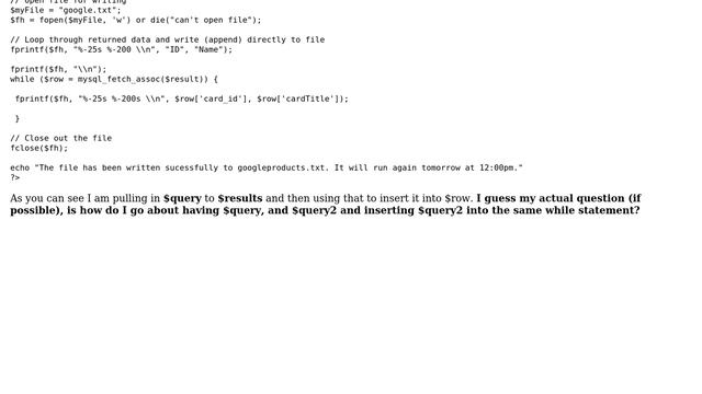 PHP: Query Exceeding Max Time (How to handle this) (2 Solutions!!) смотреть онлайн