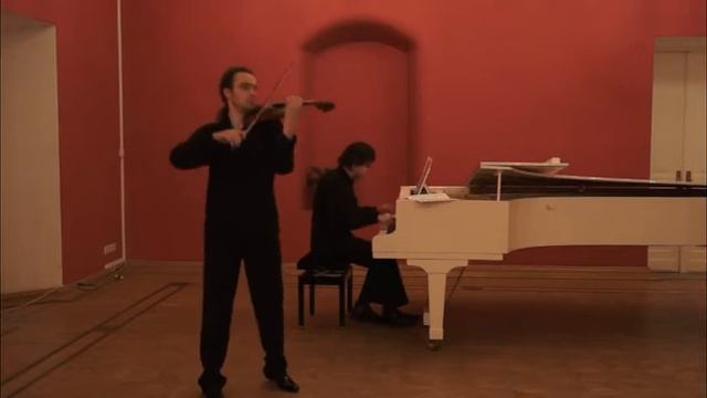 С. Франк - соната для скр и ф-но A-dur, 2-ая ч. Allegro смотреть онлайн