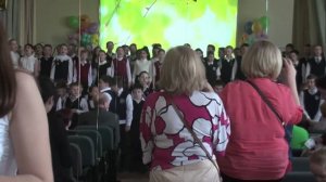 Песня о начальной школе. Выпускной 4 класс, школа 1164, 2015