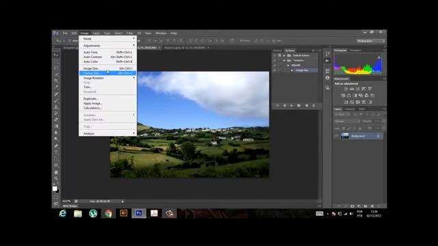 Trabalhando com Actions para automatizar ações no Photoshop CS6 смотреть онлайн