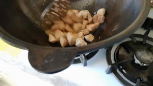 На карантине. Казан в доме. Готовим дома плов в казане на плите