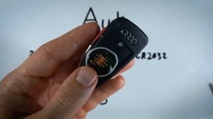 Audi Q3 Key Fob Battery Replacement (2007 - 2010)