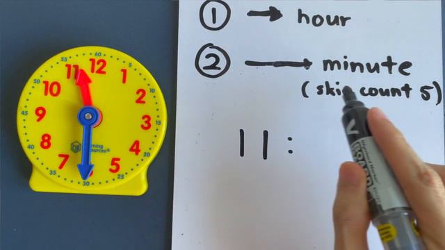 Time - Telling time to 5 min (Primary 1) | 2 Simple Steps! смотреть онлайн