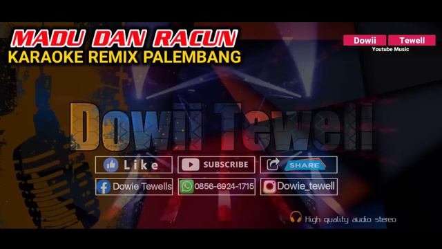 MADU DAN RACUN || KARAOKE REMIK PALEMBANG FULL LIRIK смотреть онлайн
