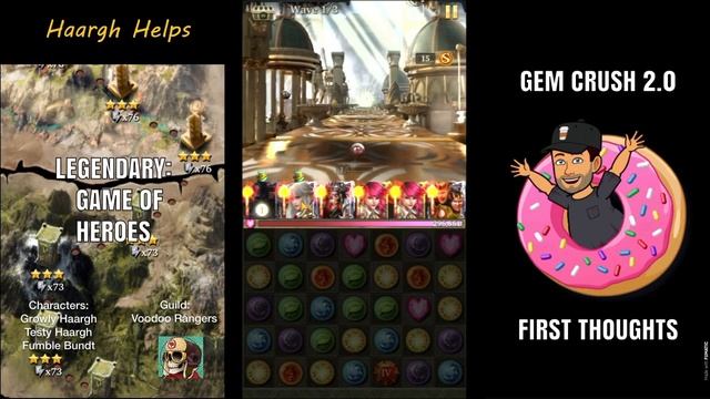 LGOH: Gem Crush 2.0 First Hands-On Test! смотреть онлайн