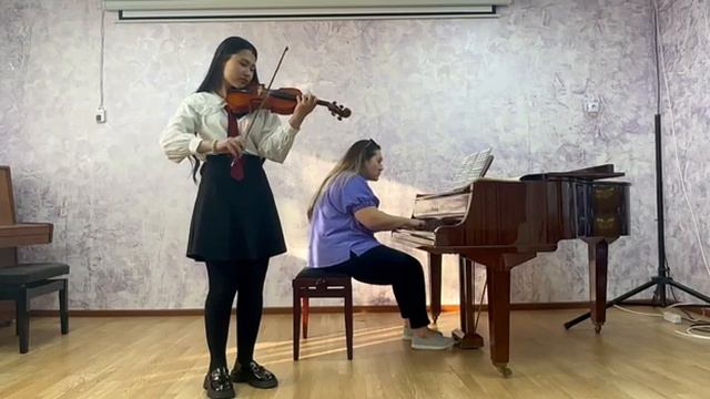 Бақтыбек Айханым, 15 лет, скрипка, ІІ тур, ДШИ г Қонаев смотреть онлайн