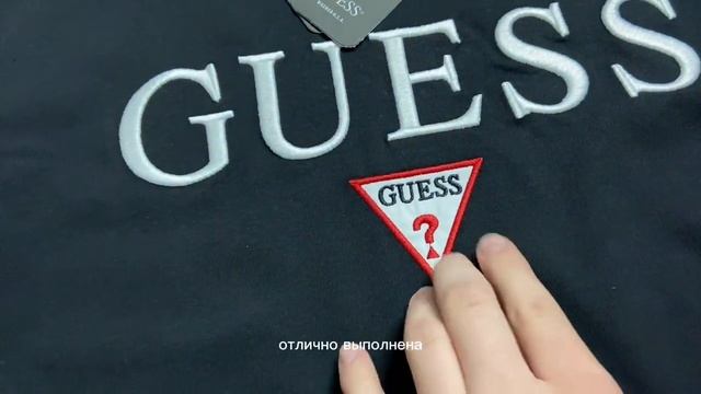 Обзор черной футболки Guess в магазине Gorilla Shop стильный выбор для модных ценителей смотреть онлайн