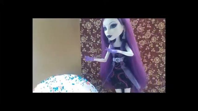 С пасхой от Спектры| Небольшое поздравления| Stop motion Monster High| смотреть онлайн